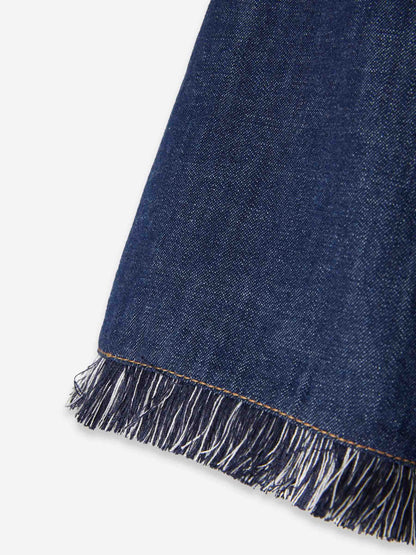 Outlet online Zimmermann Mujer Camisa Denim Rhiannon color Azul Denim sku 702-000515 01 - Foto 4