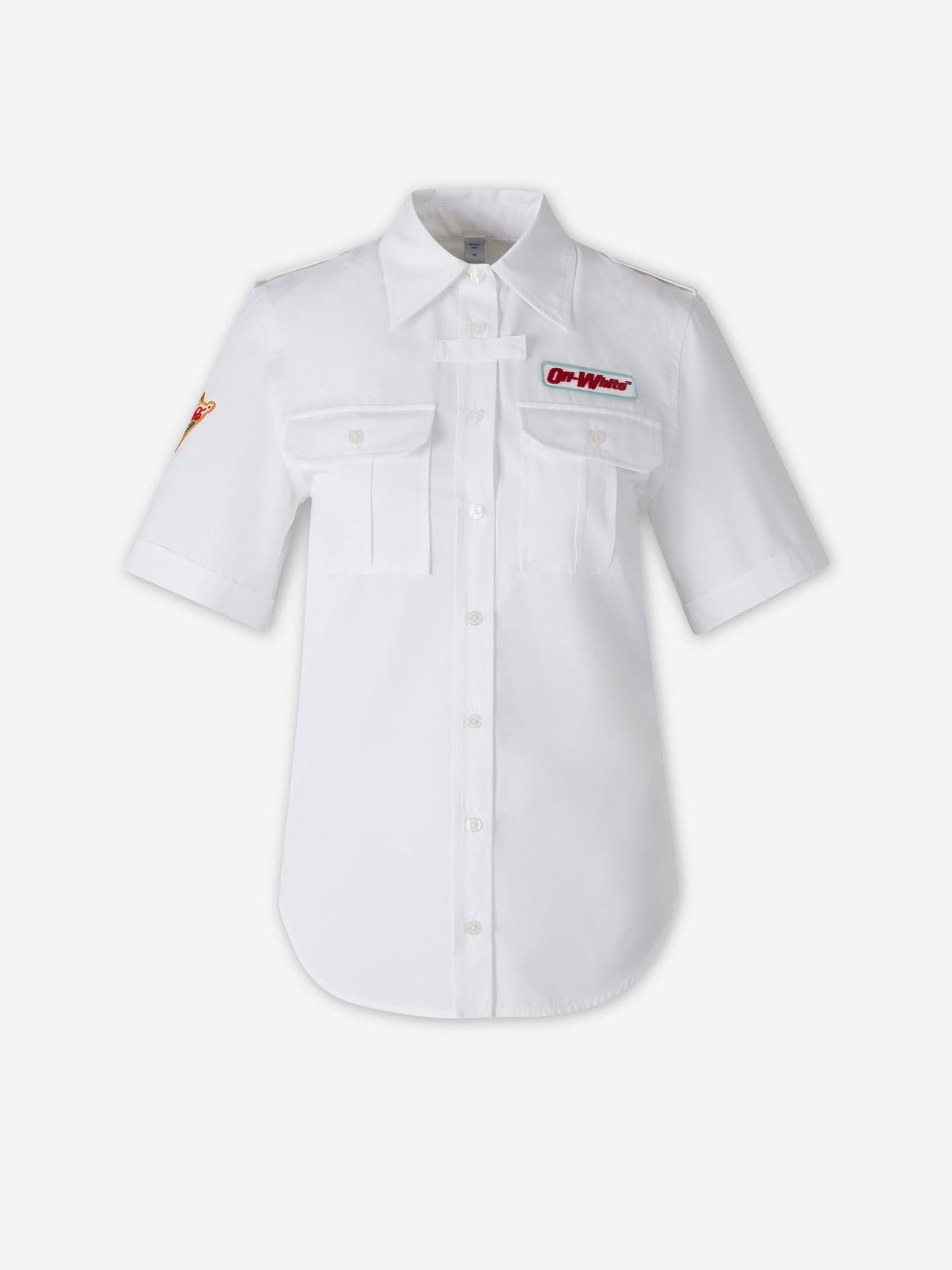 Off-White Mujer Barcelona Camisa Lisa Casual color Blanco sku 702-000516 01 - Foto 1