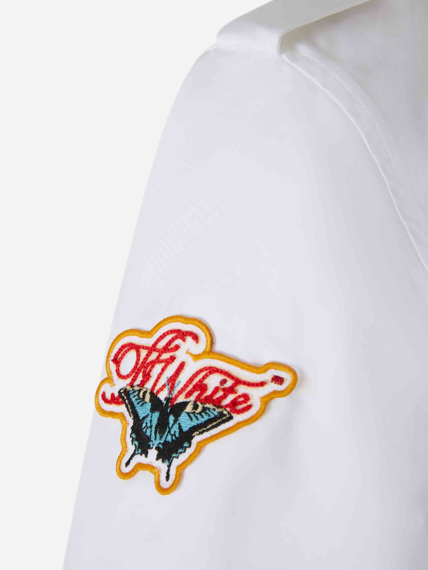Off-White Mujer Barcelona Camisa Lisa Casual color Blanco sku 702-000516 01 - Foto 5