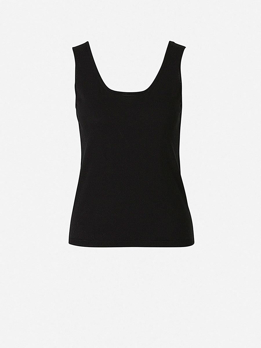 Outlet online Santa Eulalia Mujer Top Algodón color Negro sku 703-001604 04 - Foto 5