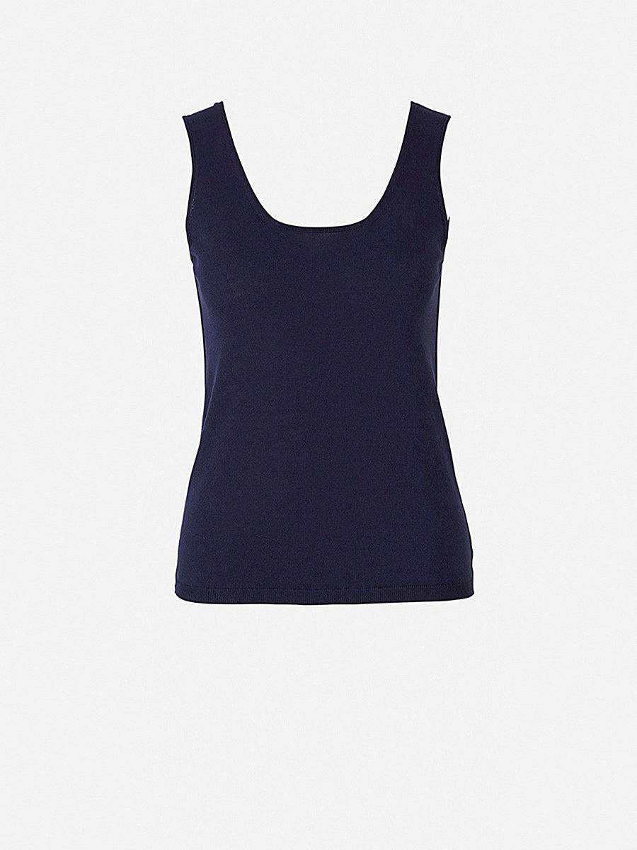 Outlet online Santa Eulalia Mujer Top Algodón color Negro sku 703-001604 04 - Foto 1