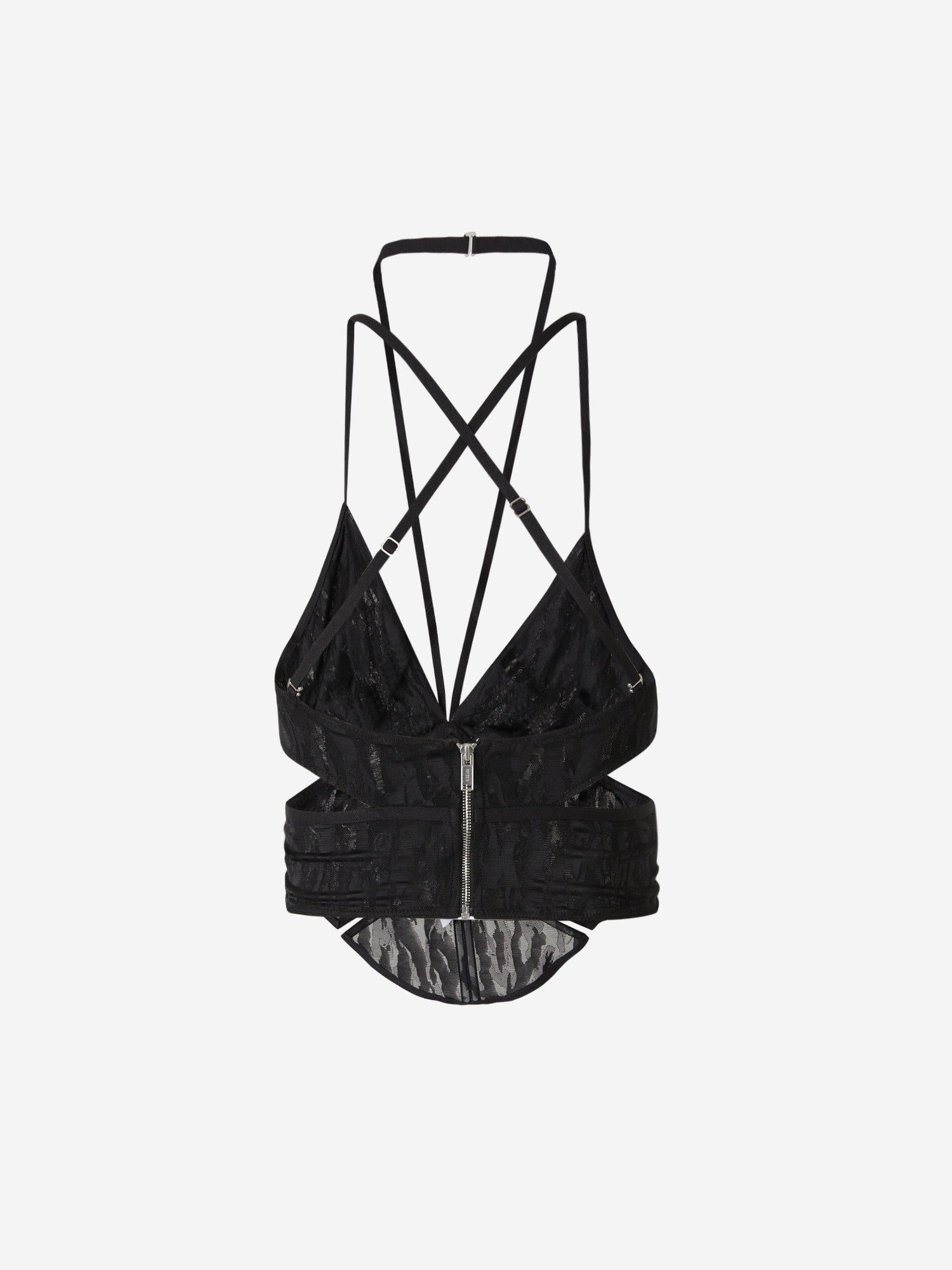 Outlet online Dion Lee Mujer Top Corset Encaje color Negro sku 703-001948 01 - Foto 2