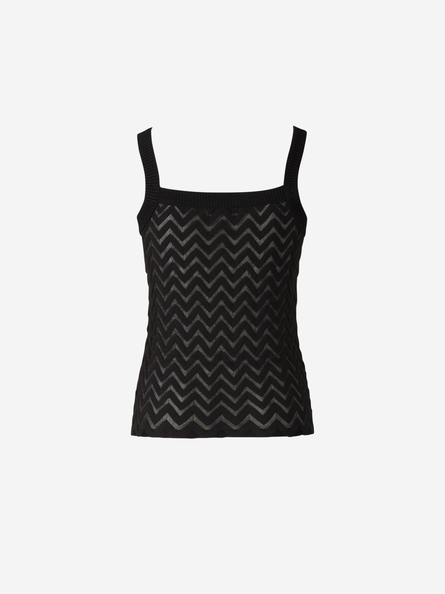 Outlet online Missoni Mujer Top Zig Zag color Negro sku 703-001956 02 - Foto 5