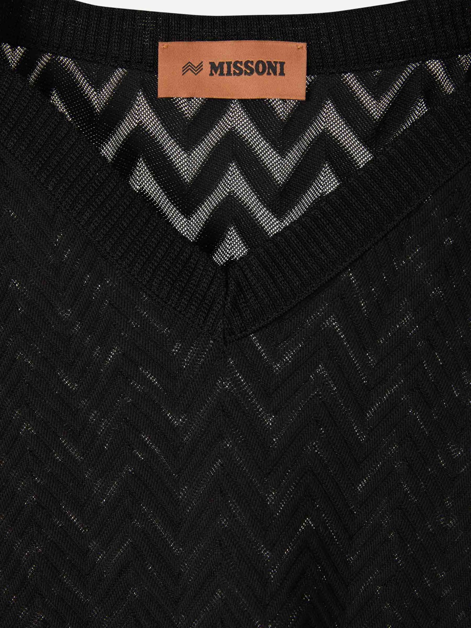 Outlet online Missoni Mujer Top Zig Zag color Negro sku 703-001956 02 - Foto 6