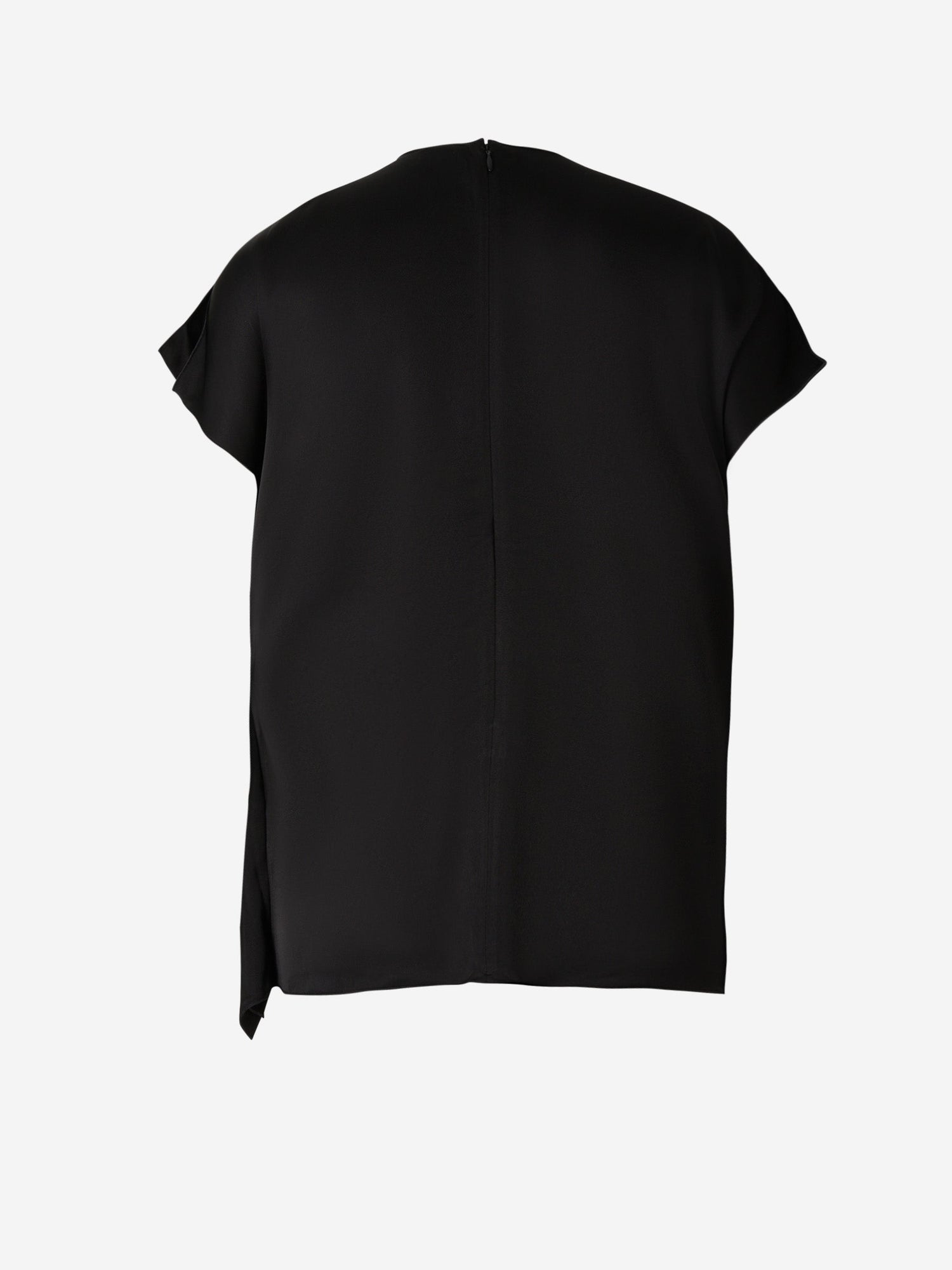 Outlet online TOTEME Mujer Top Crepé Drapeado color Negro sku 703-002040 01 - Foto 2