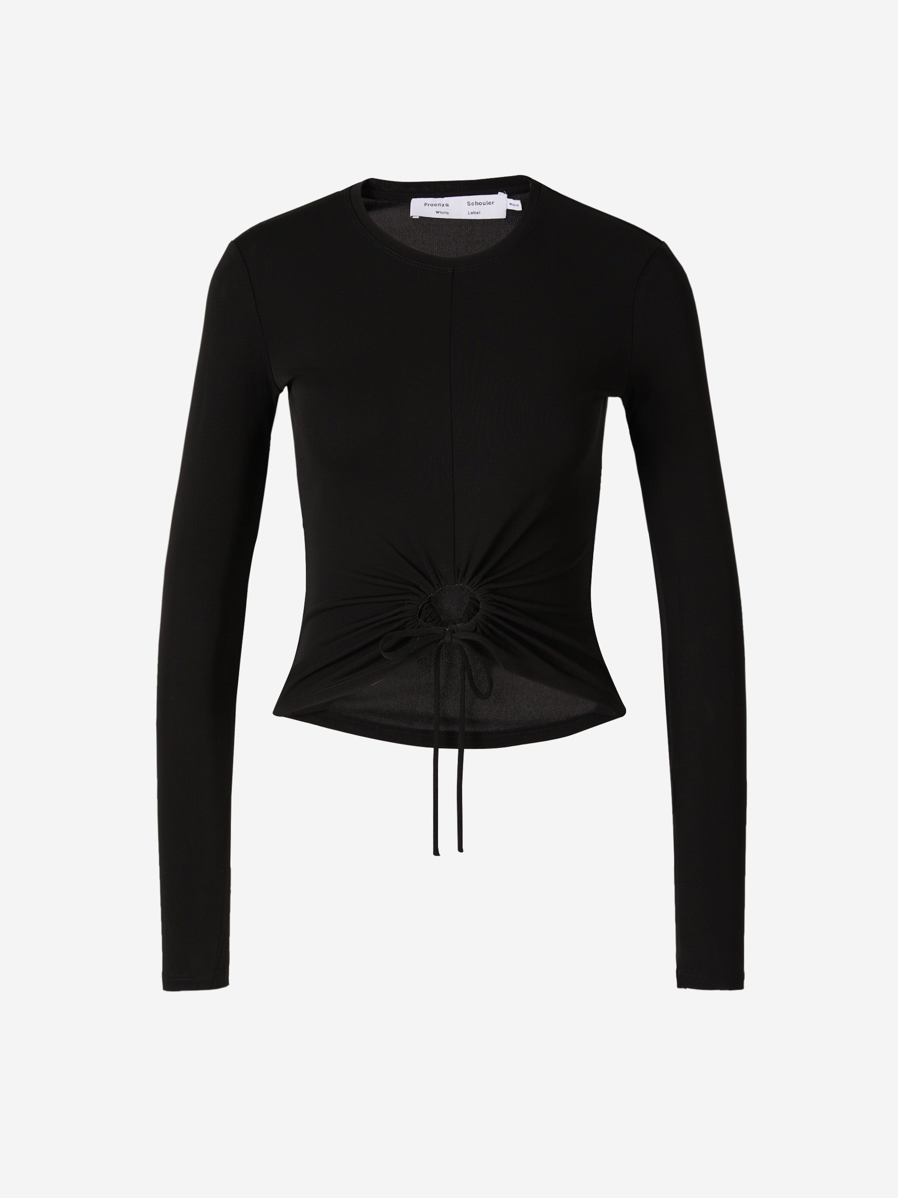 Outlet online Proenza Schouler Mujer Top Mangas Fluida color Negro sku 703-002050 01 - Foto 1