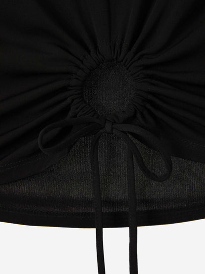 Outlet online Proenza Schouler Mujer Top Mangas Fluida color Negro sku 703-002050 01 - Foto 4