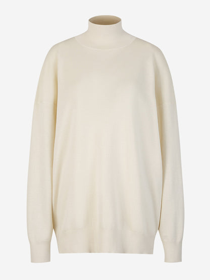 Outlet online The Row Mujer Jersey Punto Liso color Blanco sku 703-002071 01 - Foto 1