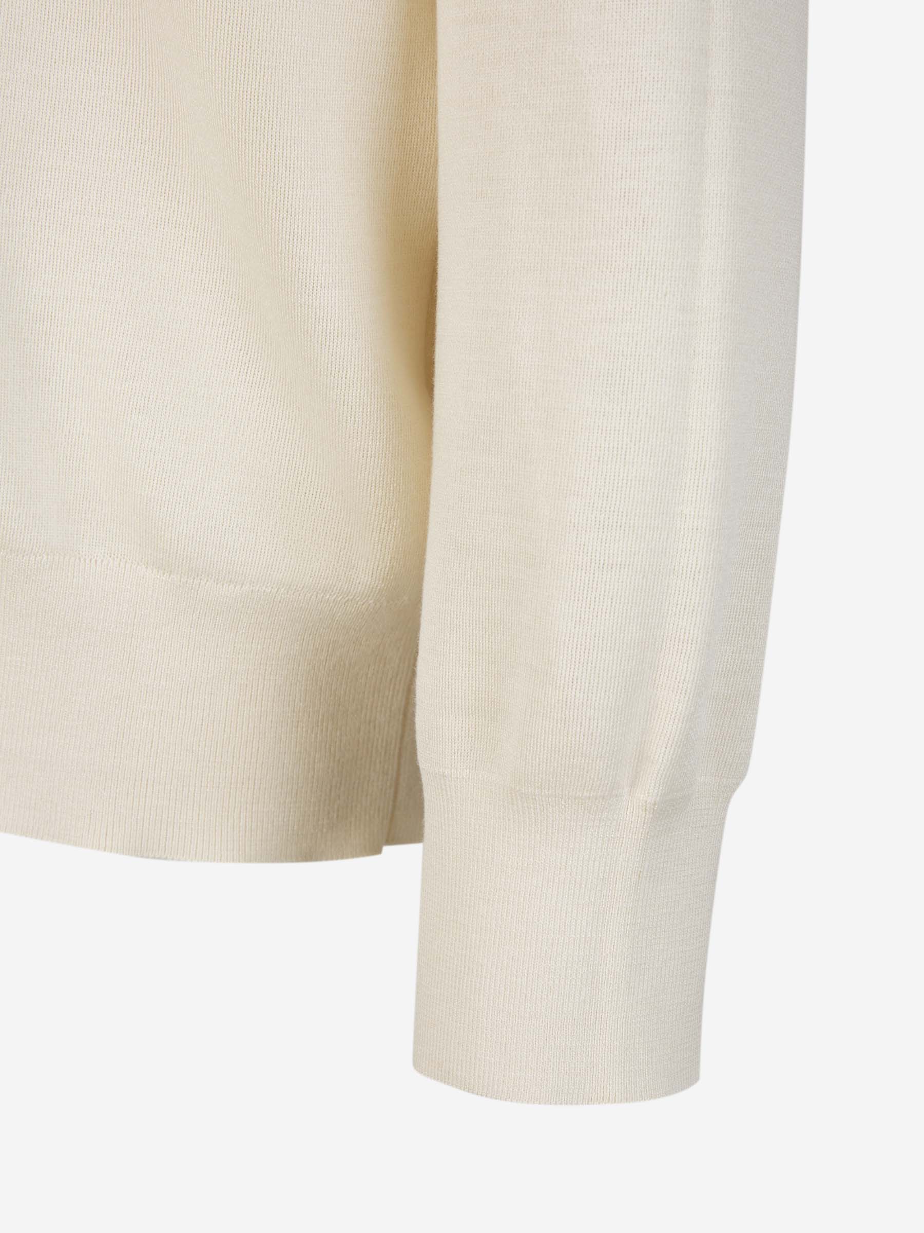 Outlet online The Row Mujer Jersey Punto Liso color Blanco sku 703-002071 01 - Foto 4