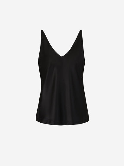 Outlet online Dorothee Schumacher Mujer Top Sense of Shine color Negro sku 703-002074 01 - Foto 1