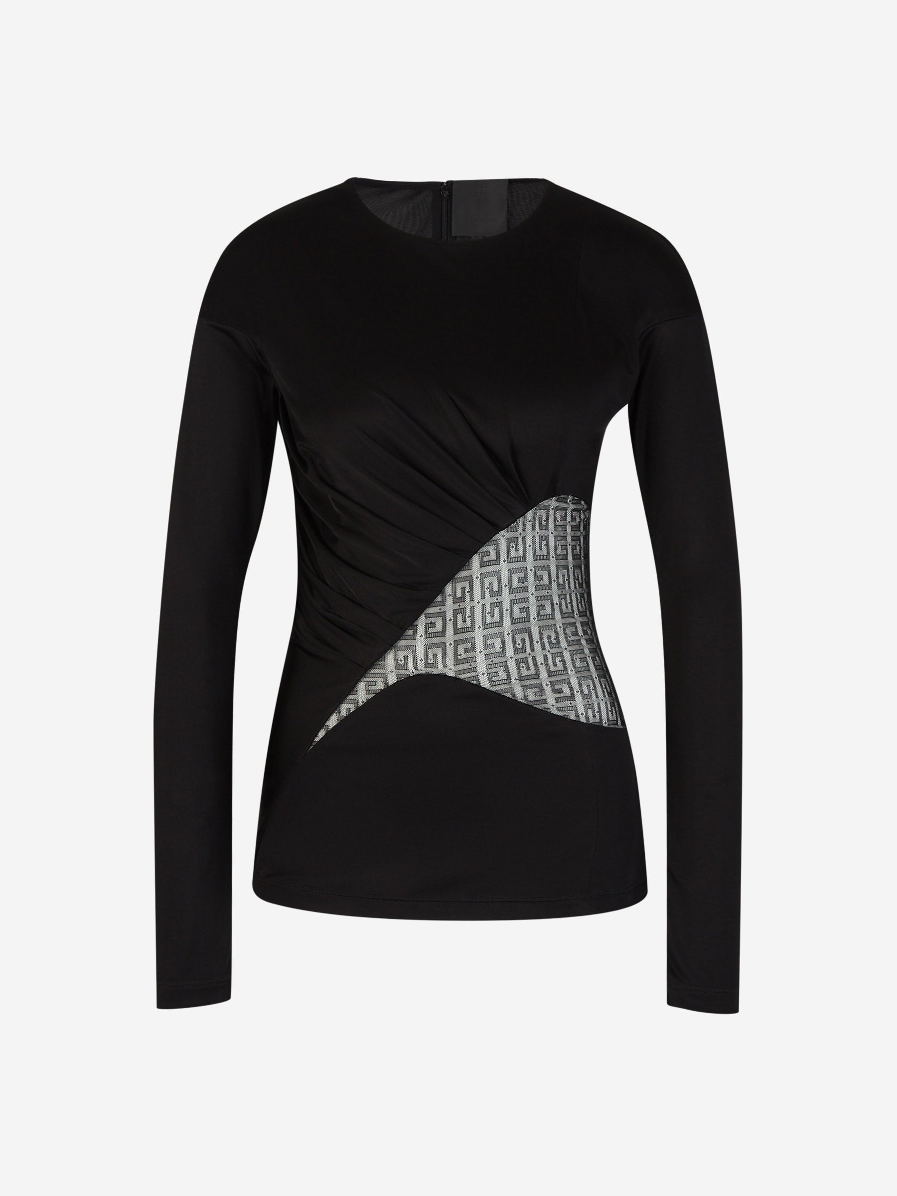 Outlet online Givenchy Mujer Top Drapeado 4G color Negro sku 703-002123 01 - Foto 1