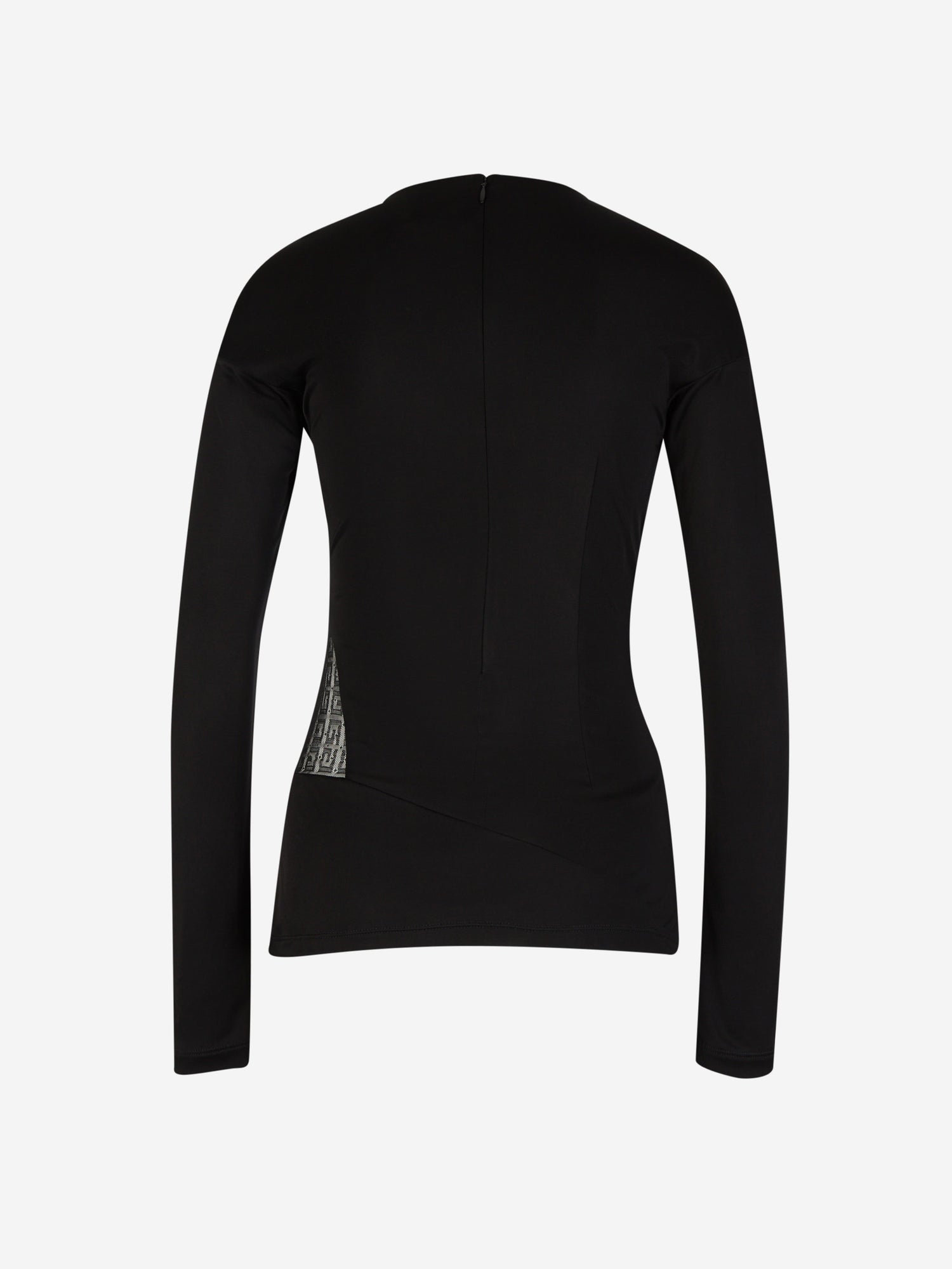 Outlet online Givenchy Mujer Top Drapeado 4G color Negro sku 703-002123 01 - Foto 2
