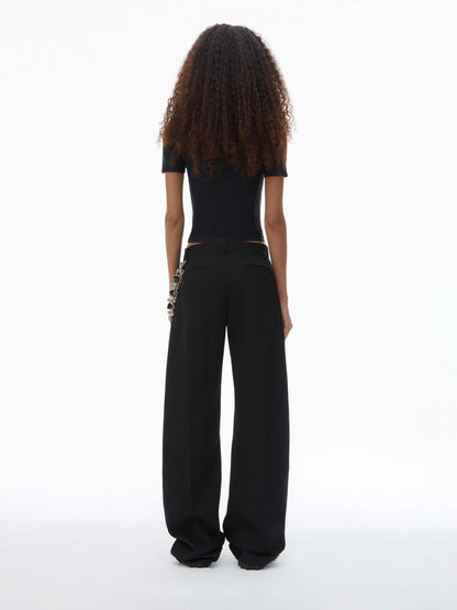 Alexander Wang Mujer Barcelona Top Técnica Logo color Negro sku 703-002295 01 - Foto 3