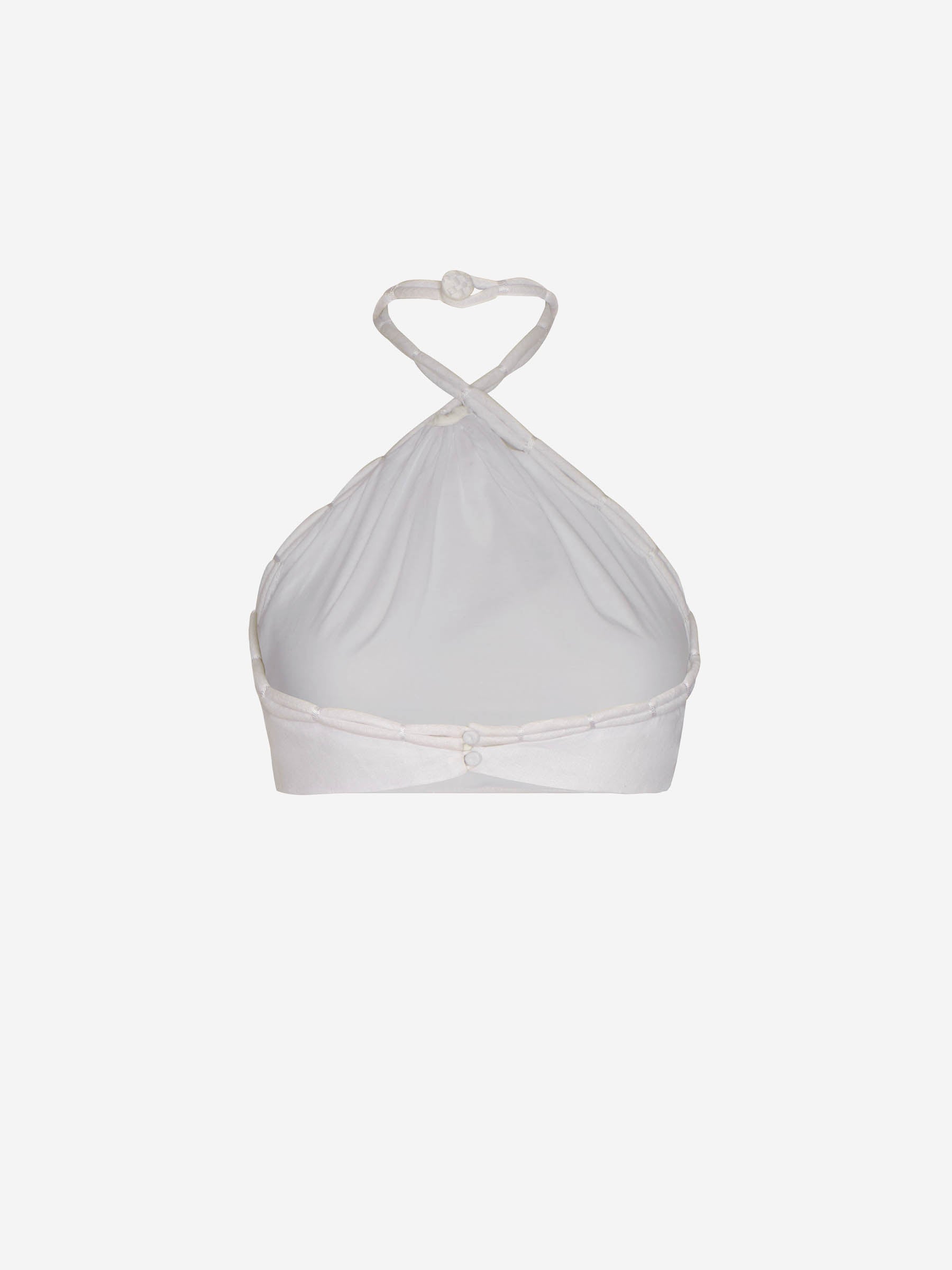 Andres Otalora Mujer Barcelona Top Mil Islas color Blanco sku 703-002340 01 - Foto 2