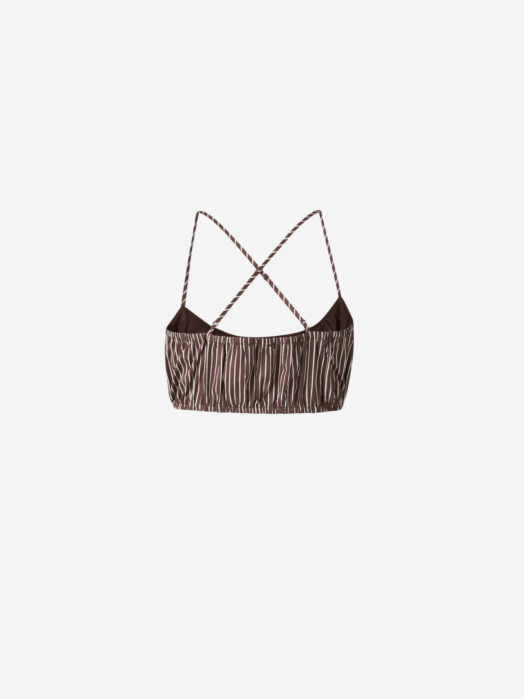 Staud Mujer Barcelona Top Listado Hamaca color Marrón Oscuro sku 703-002350 01 - Foto 2