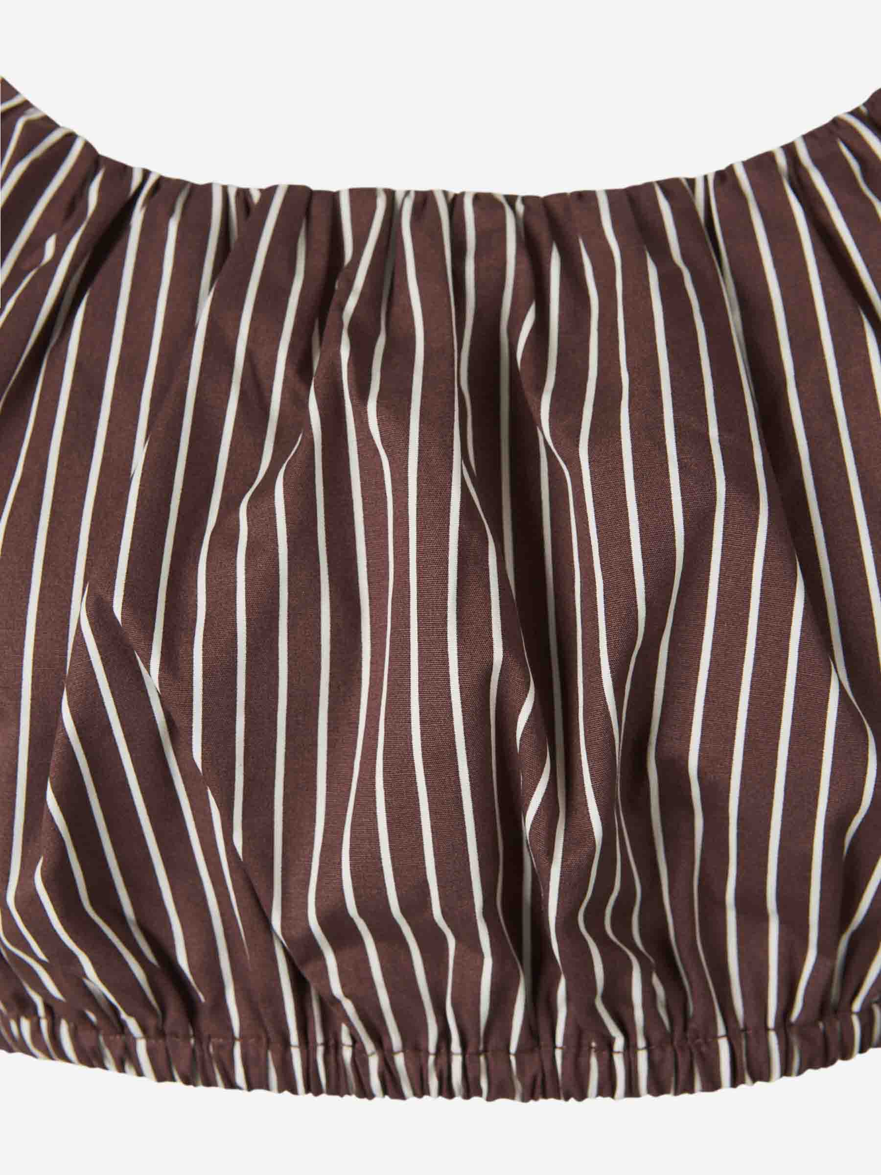 Outlet online Staud Mujer Top Listado Hamaca color Marrón Oscuro sku 703-002350 01 - Foto 3