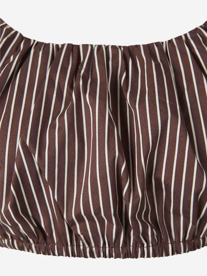 Outlet online Staud Mujer Top Listado Hamaca color Marrón Oscuro sku 703-002350 01 - Foto 3