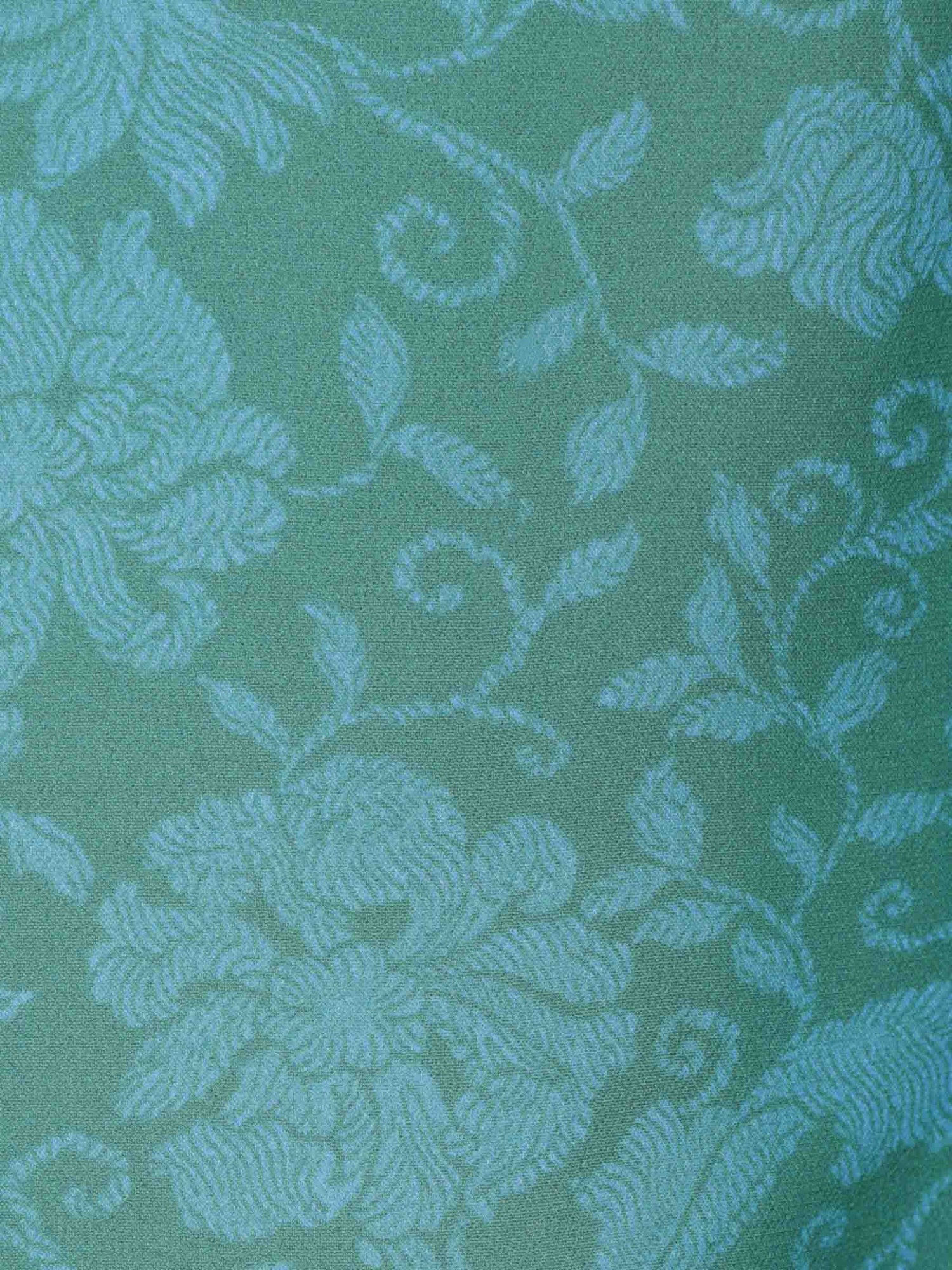 Dries Van Noten Mujer Barcelona Top Motivo Floral color Verde sku 703-002354 01 - Foto 3