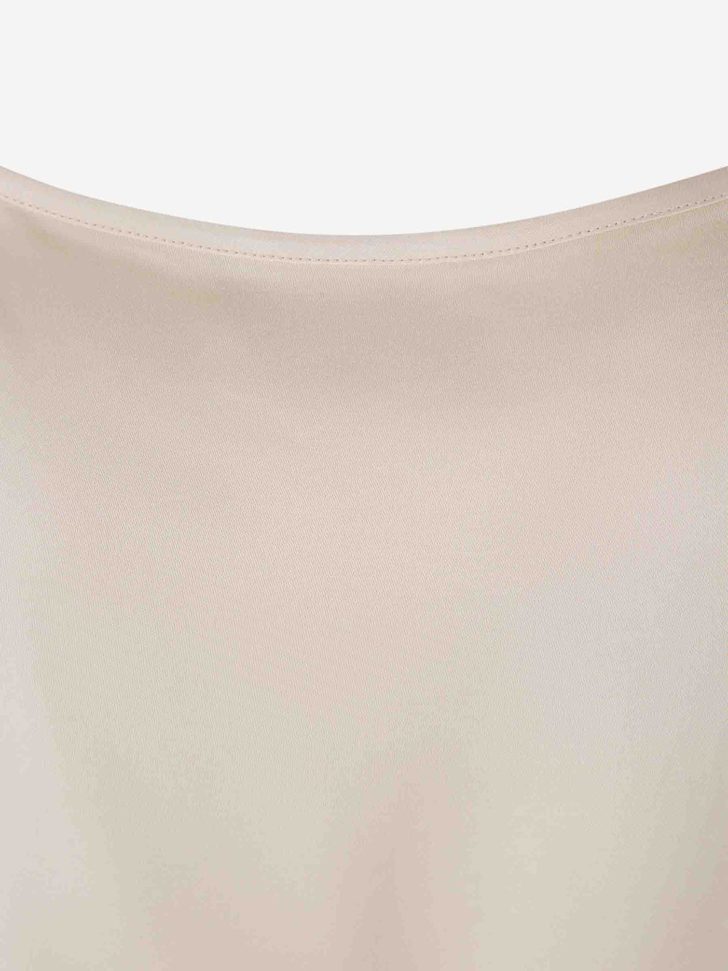 Peserico Mujer Barcelona Top Satén Viscosa color Marfil sku 703-002399 01 - Foto 3