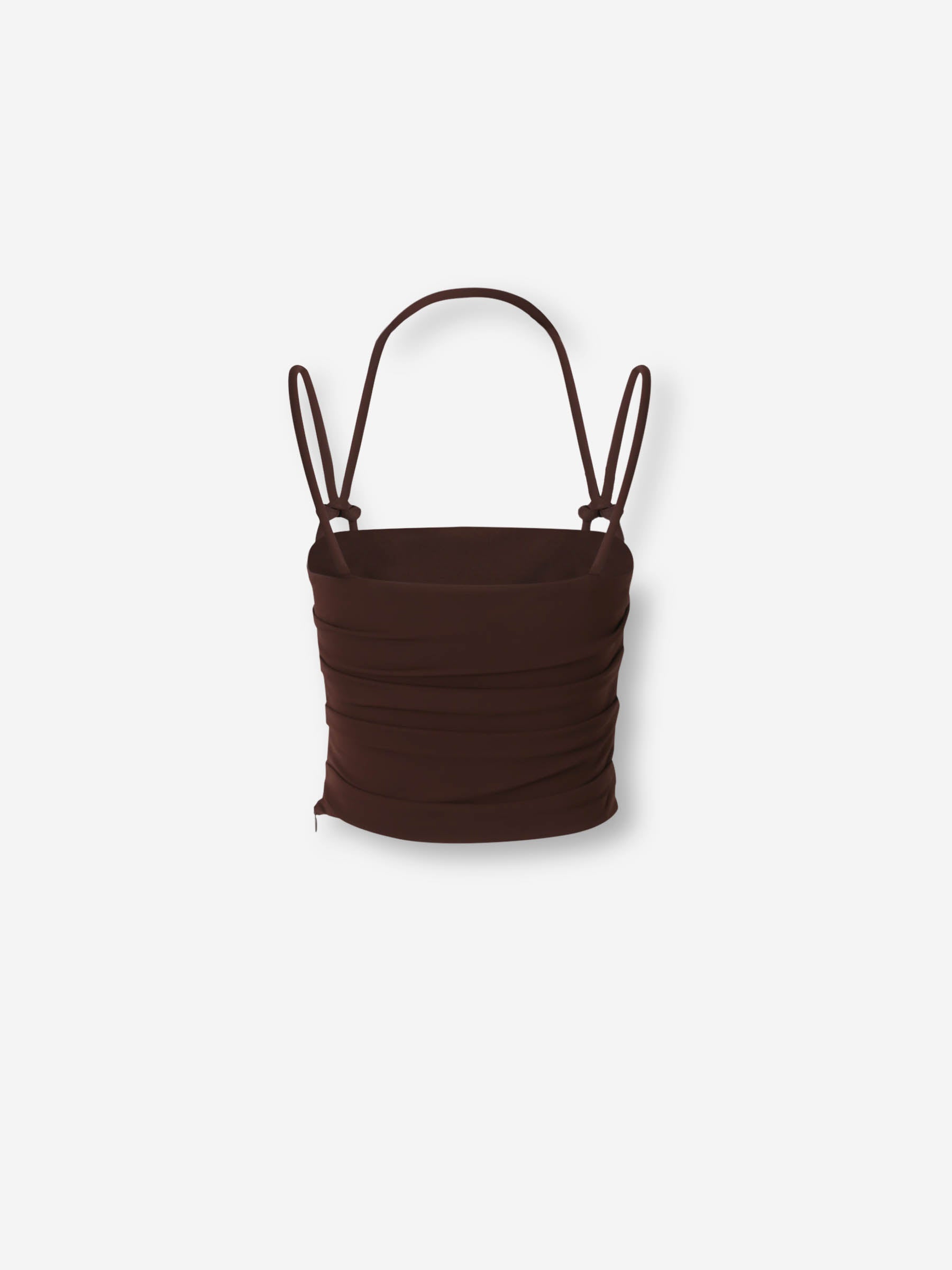 Outlet online Cult Gaia Mujer Top Celina color Marrón Oscuro sku 703-002416 01 - Foto 2