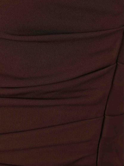 Outlet online Cult Gaia Mujer Top Celina color Marrón Oscuro sku 703-002416 01 - Foto 3