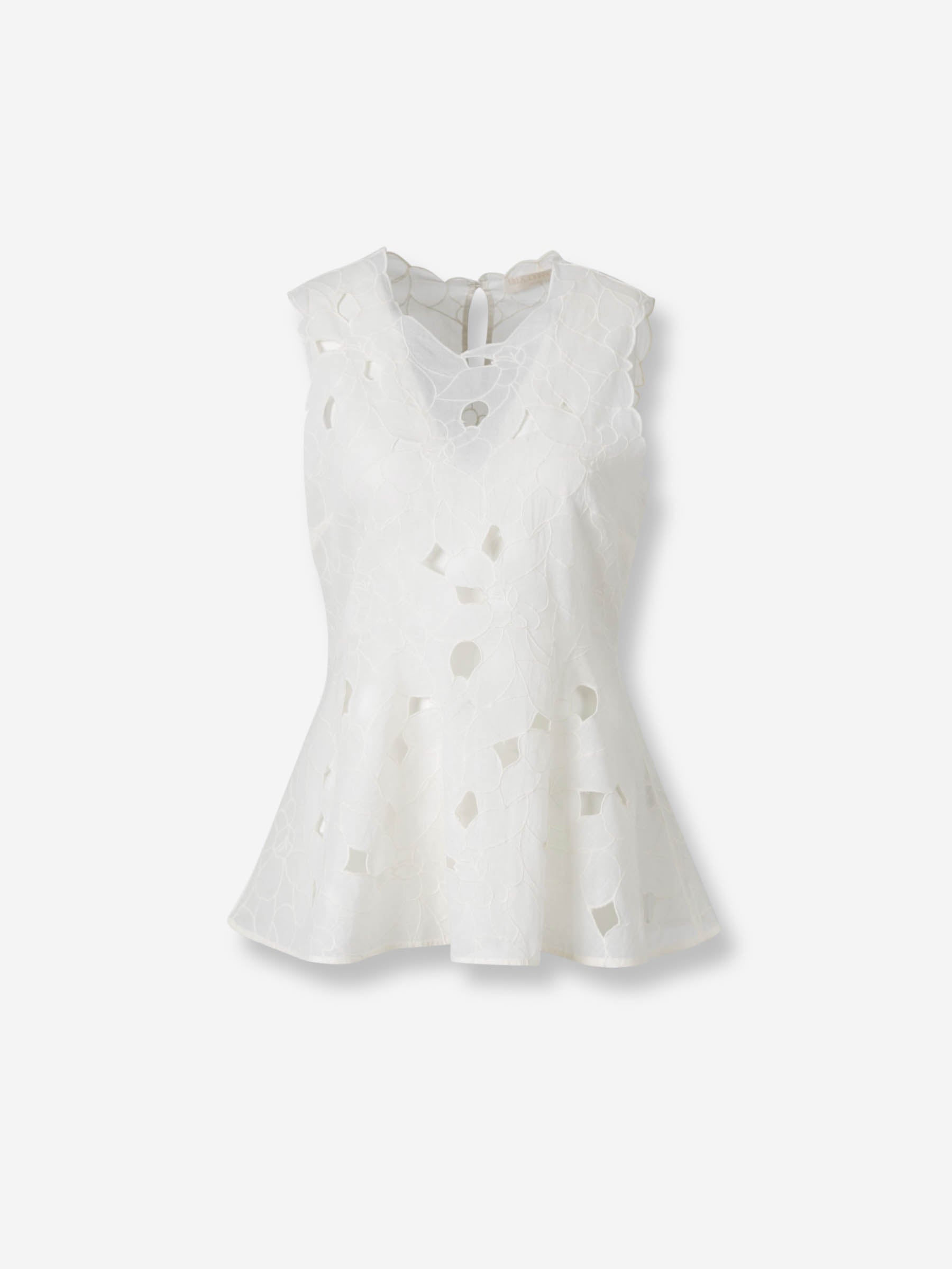 Outlet online Ulla Johnson Mujer Top Tank Ali color Marfil sku 703-002422 01 - Foto 1