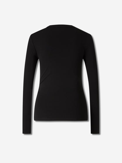 Outlet online Rabanne Mujer Jersey ajustado con botones color Negro sku 703-002462 01 - Foto 2