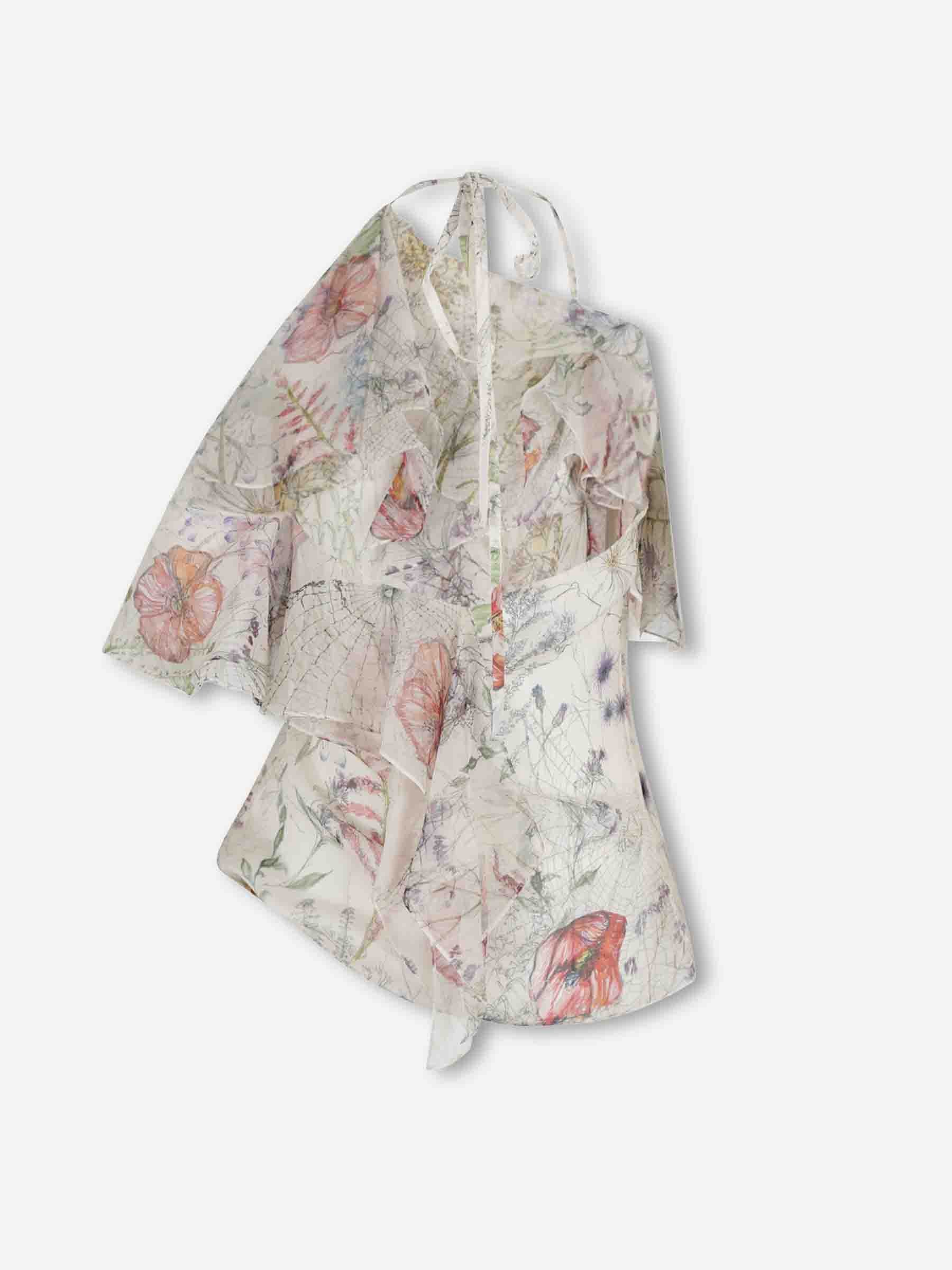 Outlet online McQueen Mujer Top Meadow Floral color Multicolor sku 703-002492 01 - Foto 2