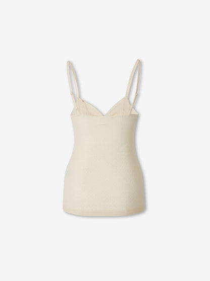 Outlet online Victoria Beckham Mujer Top Cami color Crema sku 703-002501 01 - Foto 2