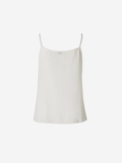 Outlet online Peserico Mujer Camiseta Tirantes Seda color Blanco sku 703-002520 01 - Foto 2