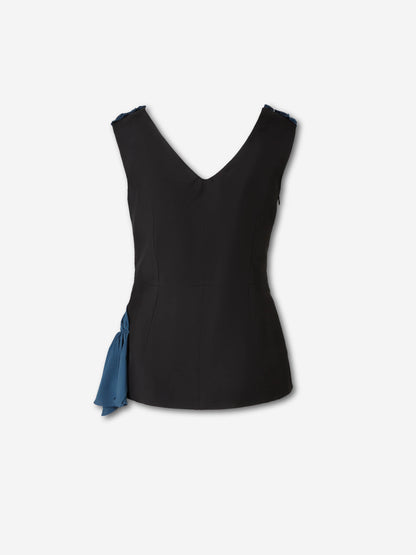 Outlet online Marni Mujer Top Drapeado Asimétrico color Multicolor sku 703-002539 01 - Foto 2