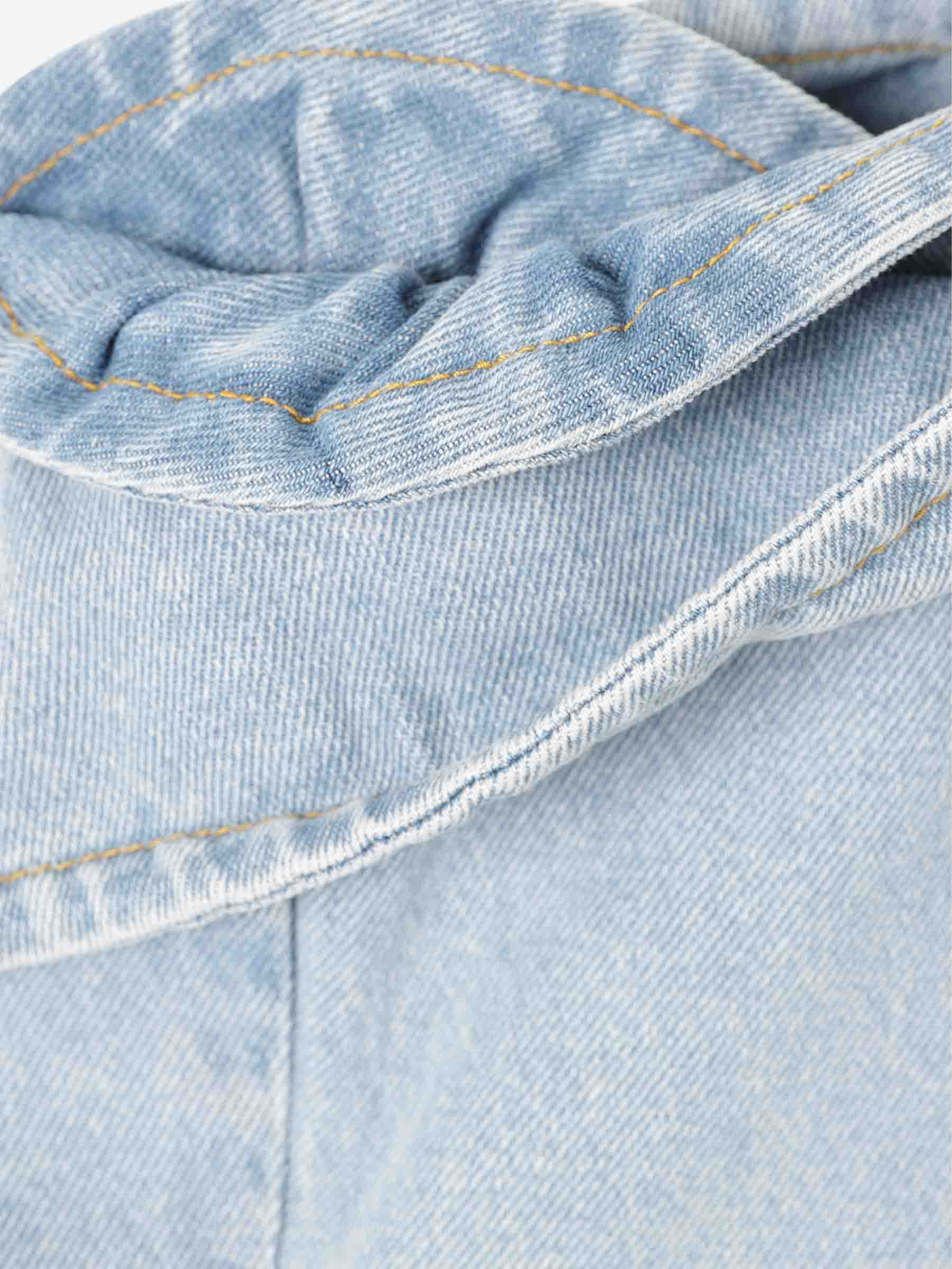 Magda Butrym Mujer Barcelona Top Denim Volante color Azul Denim Claro sku 703-002556 01 - Foto 3