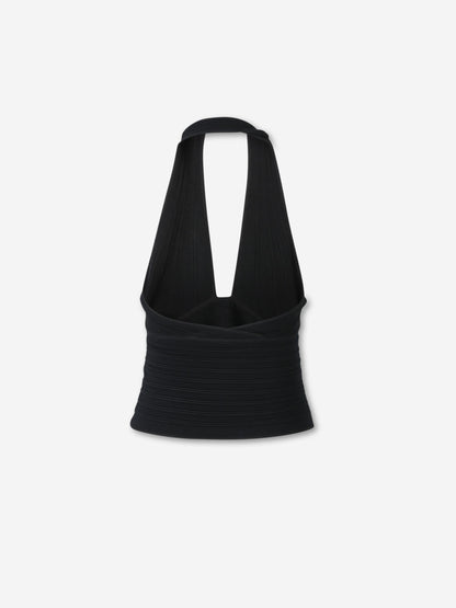 Outlet online Cult Gaia Mujer Top Punto Kanta color Negro sku 703-002561 01 - Foto 3