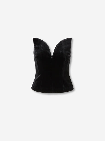 Roland Mouret Mujer Barcelona Top Sweetheart color Negro sku 703-002592 01 - Foto 1