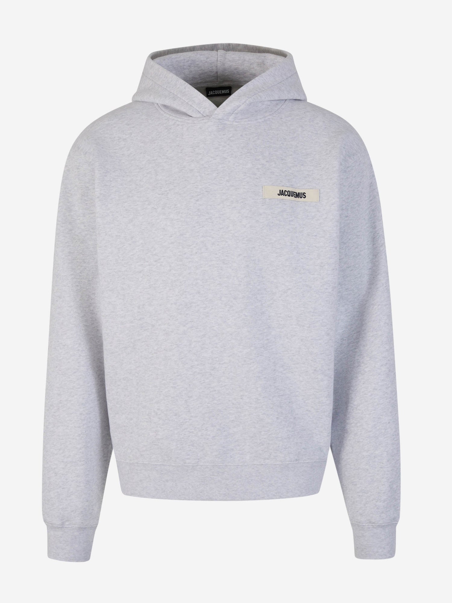 Jacquemus Sudadera Capucha Algodón color Gris Claro sku 545-001565 01 - Foto 1