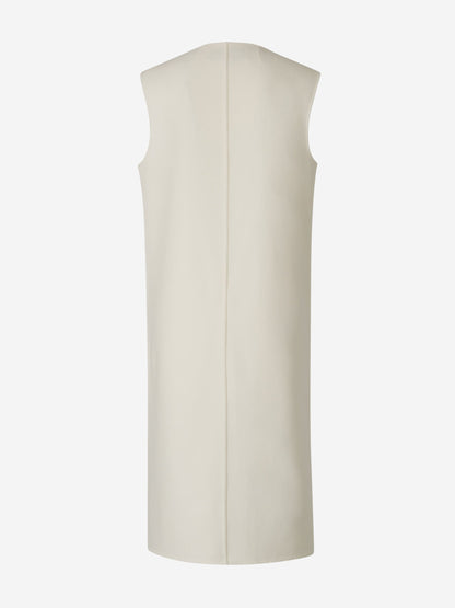 Outlet online Veronica Beard Mujer Chaleco Hoxton Abotonado color Marfil sku 775-000178 01 - Foto 3