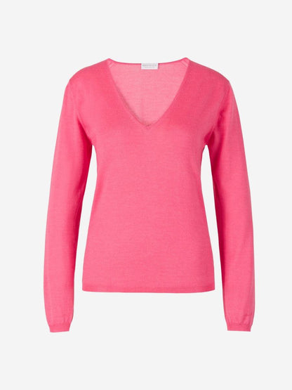 Santa Eulalia Jersey Seda Y Cashmere color Azul Marino sku 711-002241 05 - Foto 6