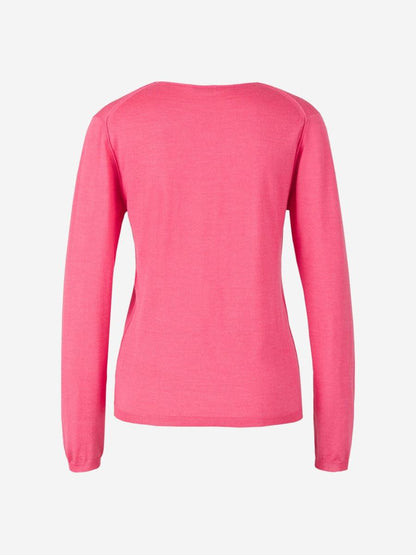 Santa Eulalia Jersey Seda Y Cashmere color Azul Marino sku 711-002241 05 - Foto 7