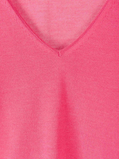 Outlet online Santa Eulalia Mujer Jersey Seda Y Cashmere color Rosa sku 711-002241 03 - Foto 3