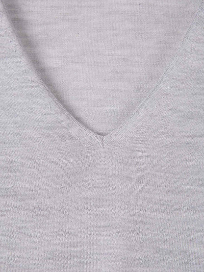 Santa Eulalia Jersey Seda Y Cashmere color Azul Marino sku 711-002241 05 - Foto 12