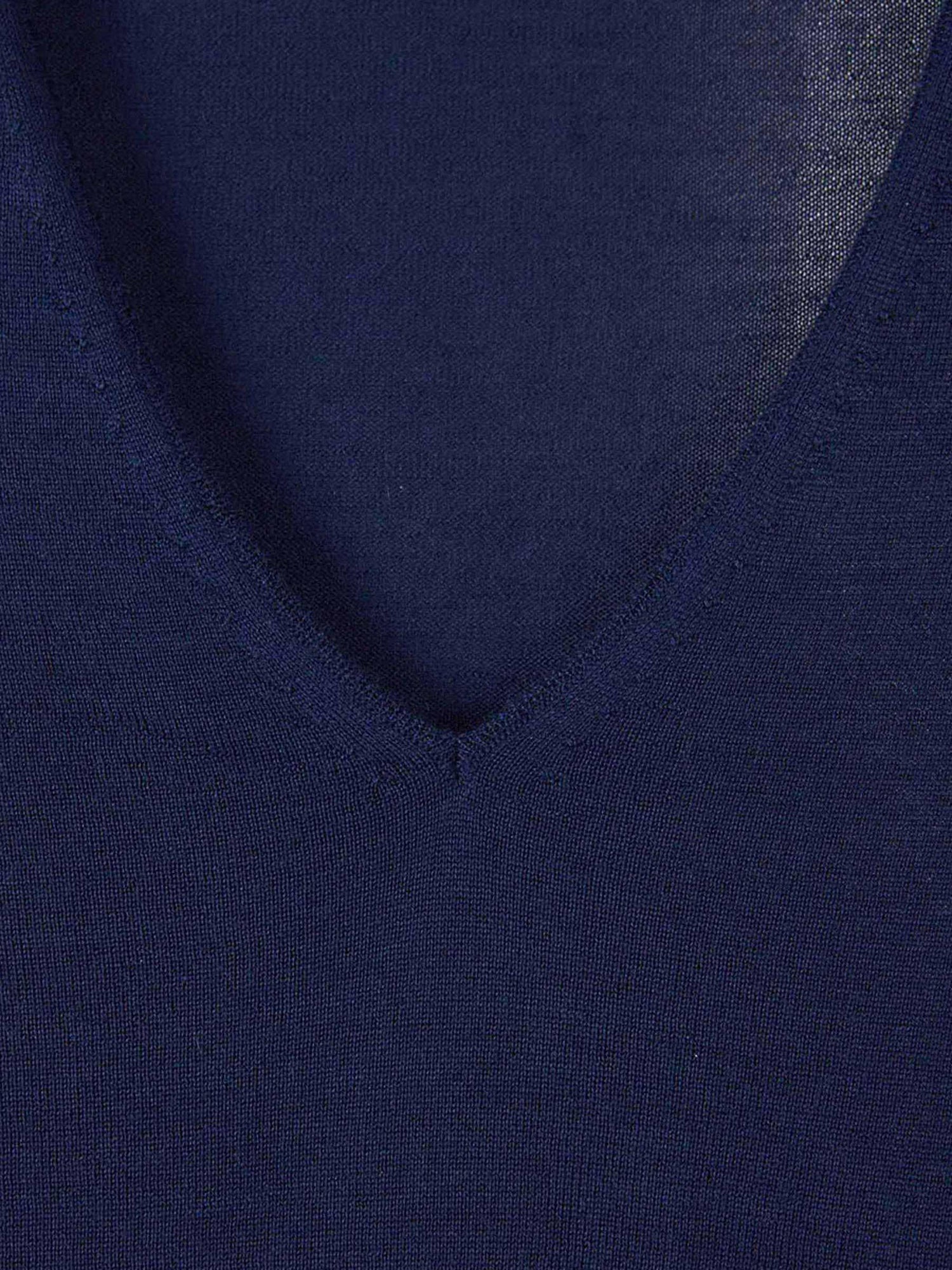 Santa Eulalia Jersey Seda Y Cashmere color Azul Marino sku 711-002241 05 - Foto 16
