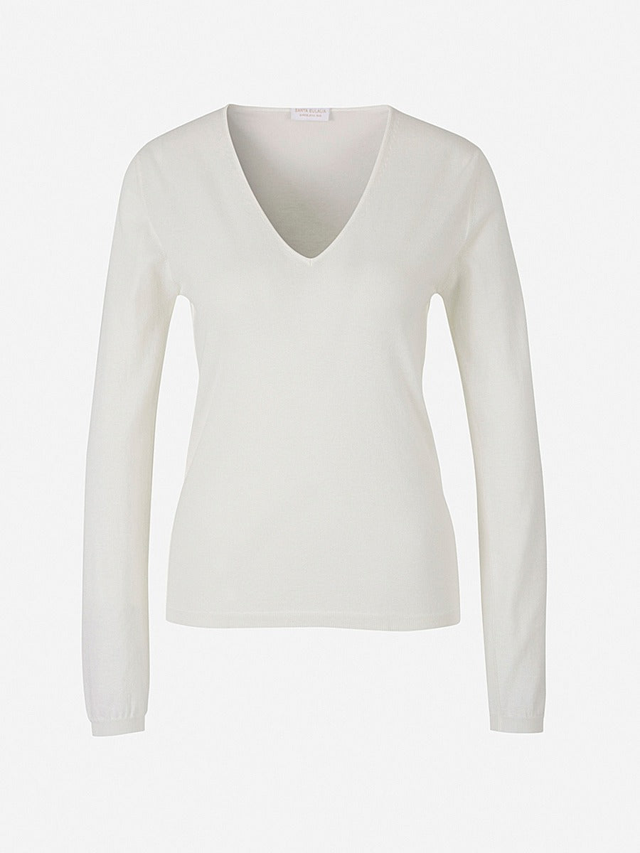 Outlet online Santa Eulalia Mujer Jersey Algodón color Azul Celeste sku 711-002242 02 - Foto 1