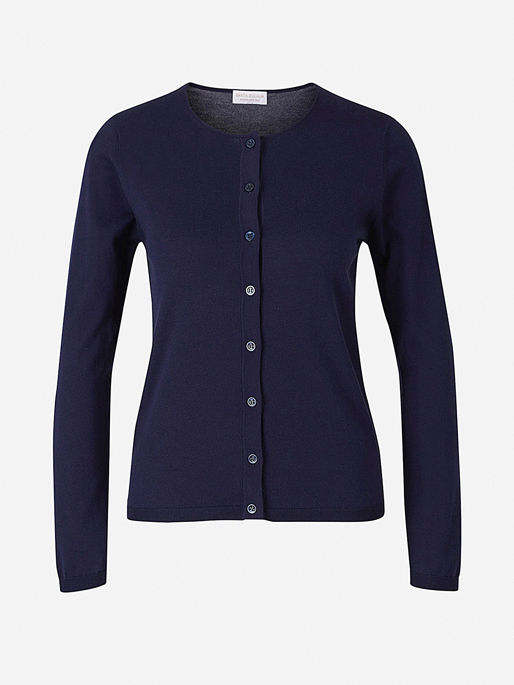 Outlet online Santa Eulalia Mujer Cárdigan Algodón color Blanco sku 711-002243 01 - Foto 3