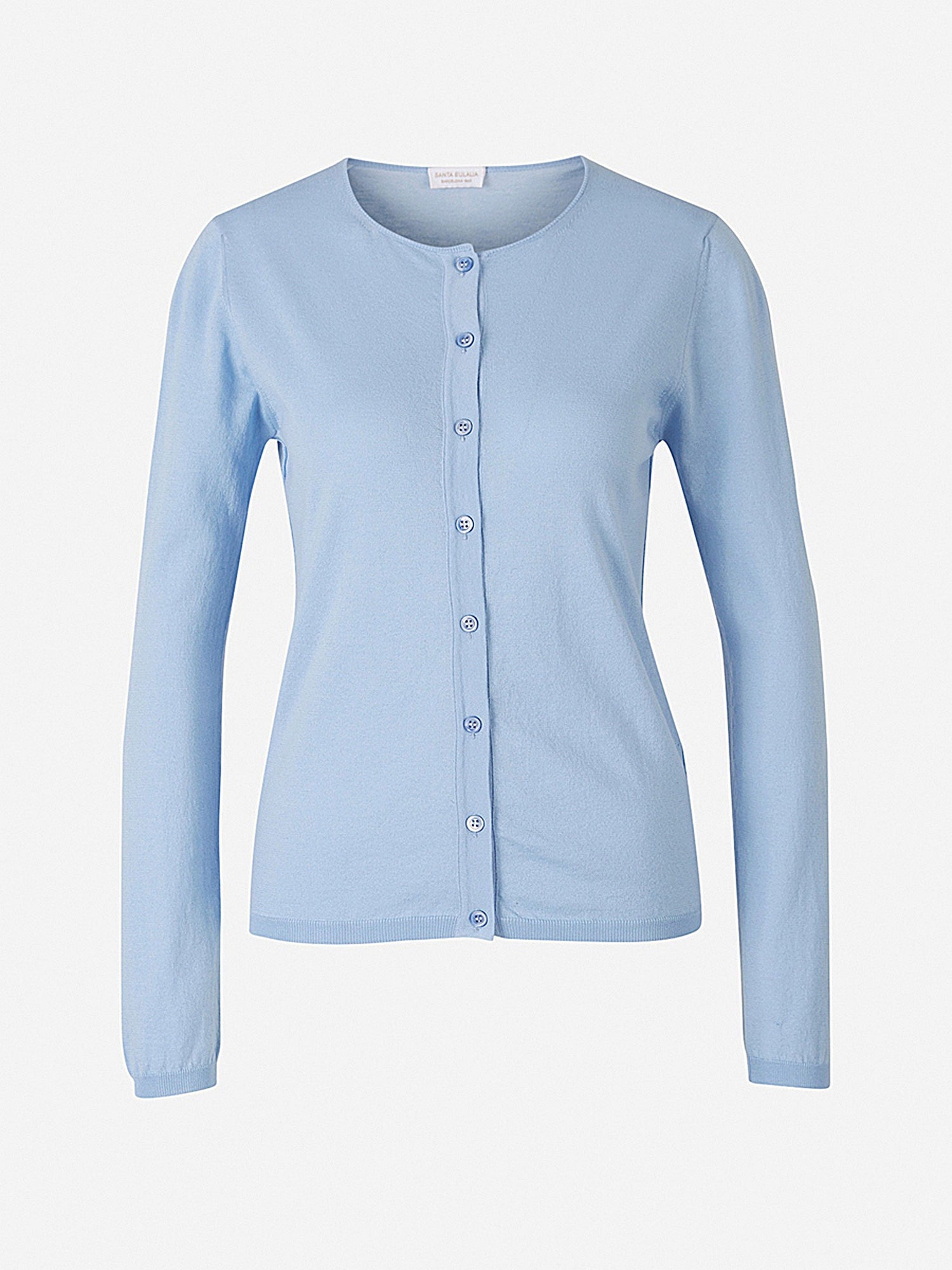 Outlet online Santa Eulalia Mujer Cárdigan Algodón color Blanco sku 711-002243 01 - Foto 9