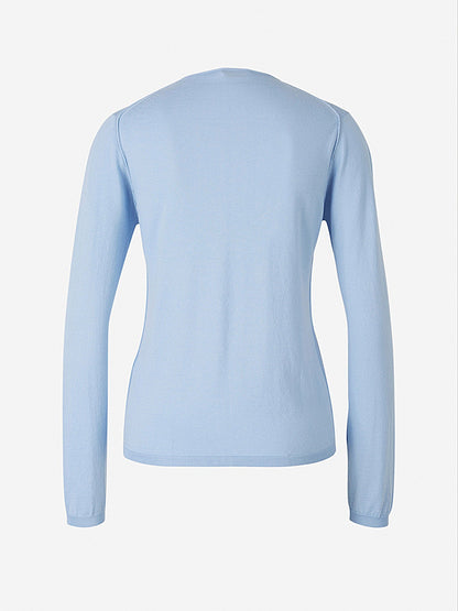 Outlet online Santa Eulalia Mujer Cárdigan Algodón color Blanco sku 711-002243 01 - Foto 10