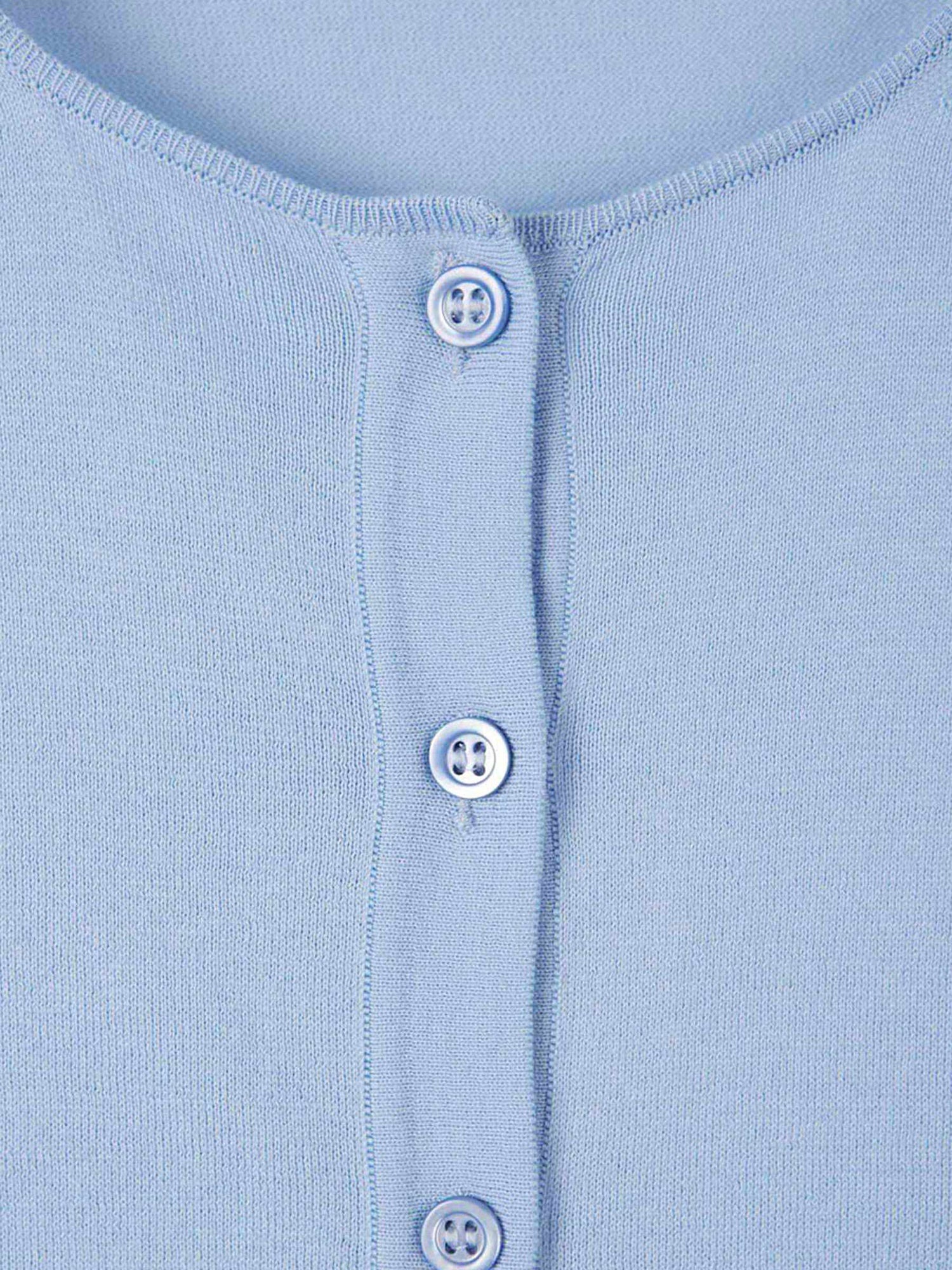 Outlet online Santa Eulalia Mujer Cárdigan Algodón color Blanco sku 711-002243 01 - Foto 11