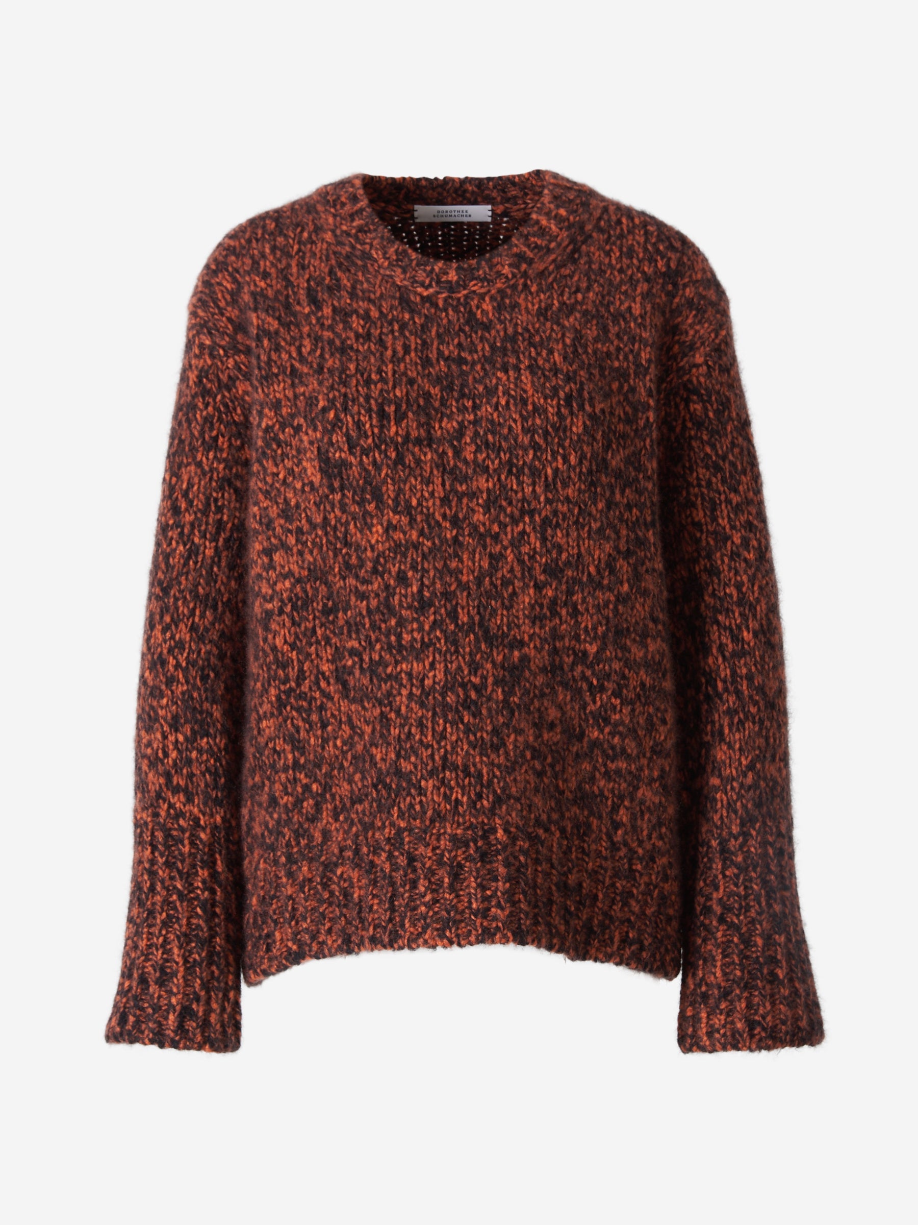 Outlet online Dorothee Schumacher Mujer Jersey Cashmere Y Seda color Terracota sku 711-002854 01 - Foto 1