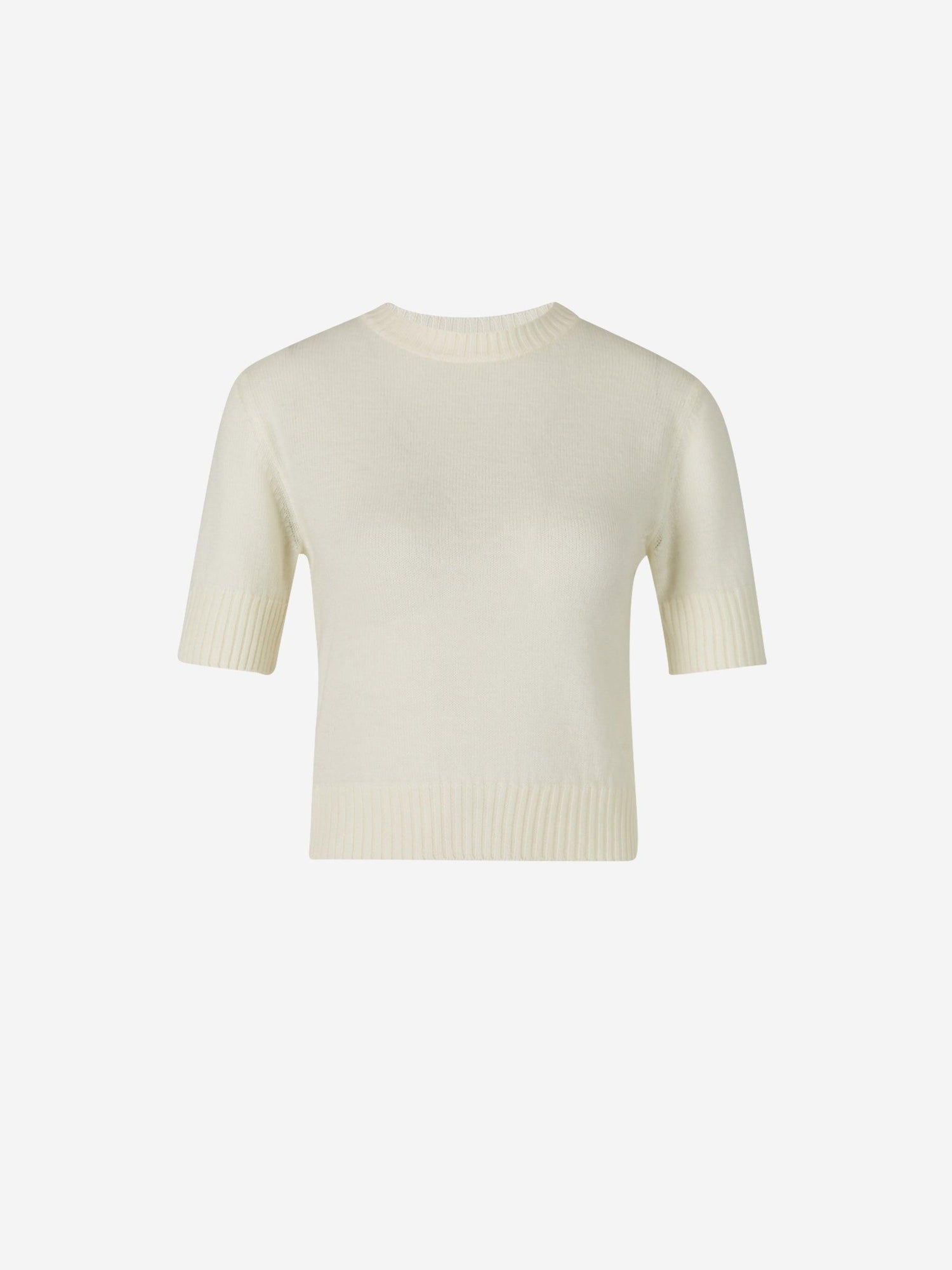 Outlet online Jil Sander Mujer Jersey Manga Corta color Marfil sku 711-002956 01 - Foto 1