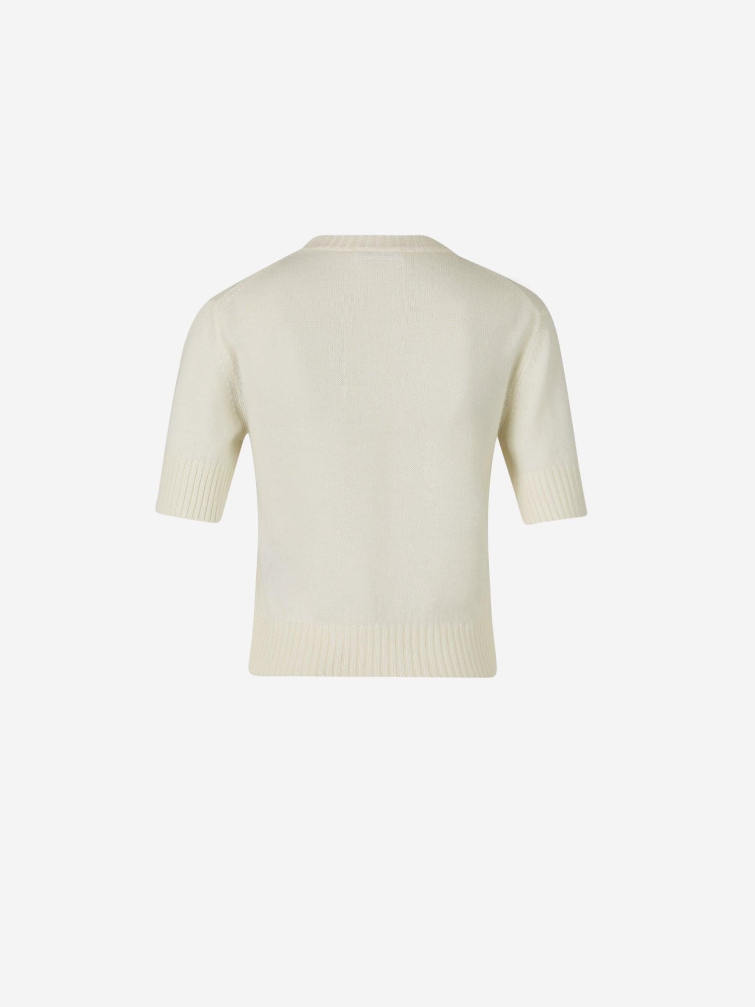 Outlet online Jil Sander Mujer Jersey Manga Corta color Marfil sku 711-002956 01 - Foto 2