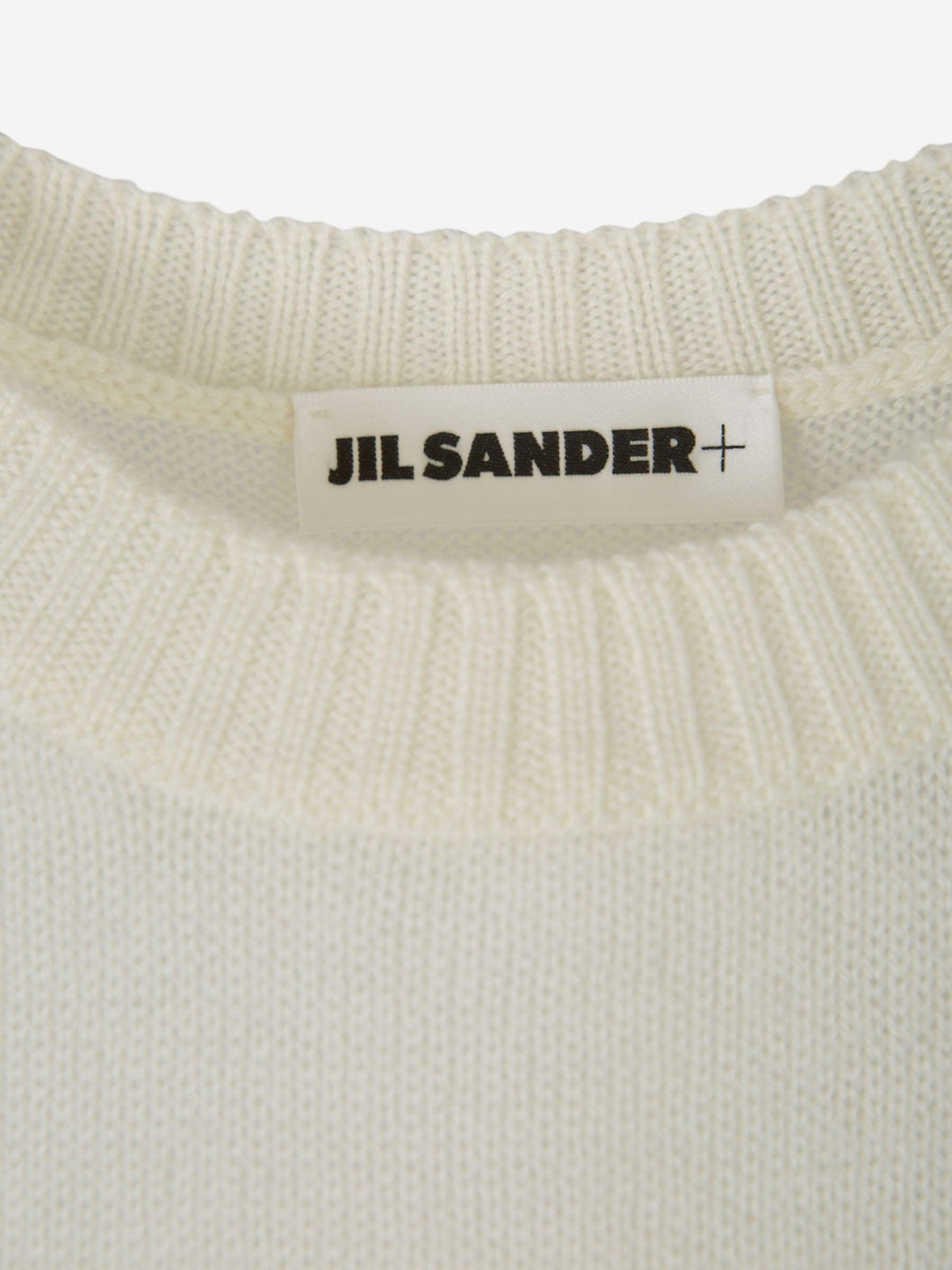 Outlet online Jil Sander Mujer Jersey Manga Corta color Marfil sku 711-002956 01 - Foto 3